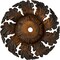 Ekena Millwork Needham Ceiling Medallion (Fits Canopies up to 4 1/4"), Hand-Painted Rust, 14 5/8"OD x 2 1/4"P CM14NERUS - alternate 1